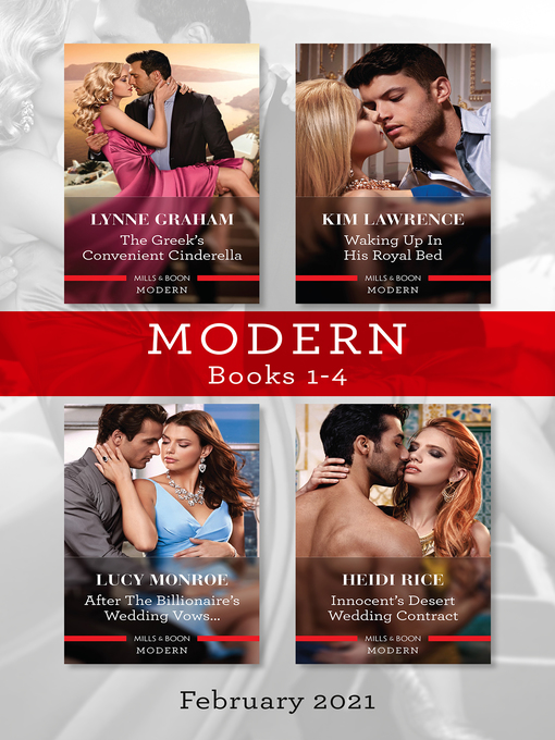 Title details for Modern Box Set 1-4 Feb 2021 by Lynne Graham - Wait list